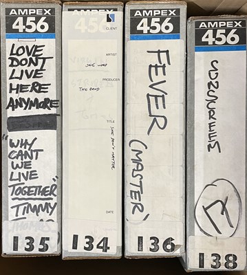 Lot 526 - MASTER/.AUDIO TAPE COLLECTION - 1980S/1990S POP AND DANCE ARTISTS.