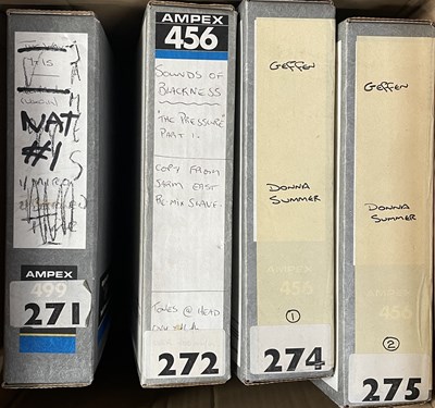 Lot 527 - MASTER/.AUDIO TAPE COLLECTION - 1980S/1990S POP AND DANCE ARTISTS.