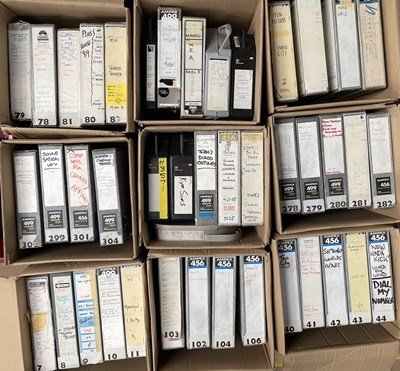 Lot 528 - MASTER/.AUDIO TAPE COLLECTION - 1980S/1990S POP AND DANCE ARTISTS.