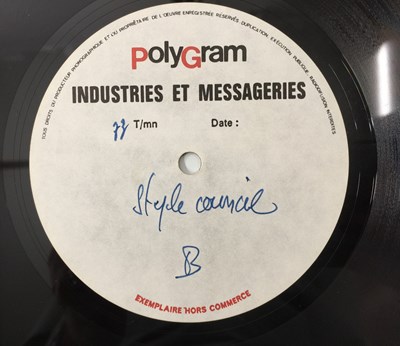 Lot 994 - THE STYLE COUNCIL - INTRODUCING THE STYLE COUNCIL LP - ORIGINAL POLYGRAM FRENCH ACETATE RECORDING