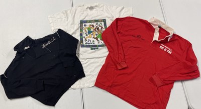 Lot 349 - PROMOTIONAL / VENUE / RECORD LABEL CLOTHING C 70S-90S.