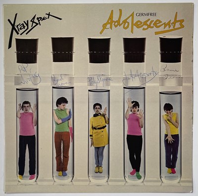 Lot 5 - X-RAY SPEX - SIGNED LP.