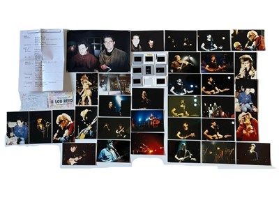 Lot 154 - LOU REED AND THE VELVET UNDERGROUND CONCERT PHOTOS AND MEMORABILIA
