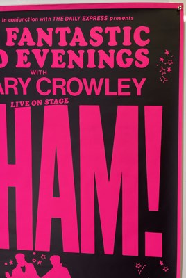 Lot 269 - WHAM! - ORIGINAL 1983 CLUB FANTASTIC CONCERT POSTER.