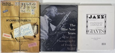 Lot 200 - JAZZ BOOK COLLECTION - RARE TITLES INC 'TO BIRD WITH LOVE' EDITIONS WIZLOV.