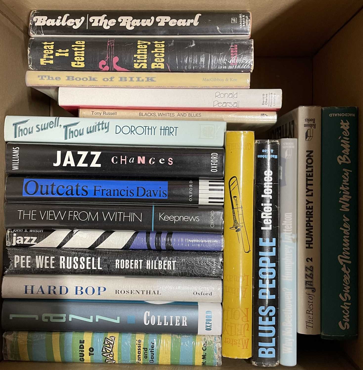 Lot 203 JAZZ BOOKS ARCHIVE.