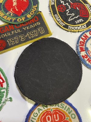 Lot 78 - NORTHERN SOUL INTEREST - WIGAN CASINO 50TH ANNIVERSARY - ORIGINAL WIGAN PATCHES.