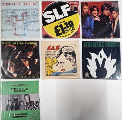 Lot 1029 - STIFF LITTLE FINGERS - 7" COLLECTION