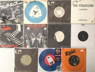 Lot 1037 - THE STRANGLERS - OVERSEAS/ PROMOS 7" PACK