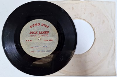 Lot 1087 - THE SOUL AGENTS - BABY I KNOW 7" (ORIGINAL DICK JAMES ACETATE - COMMERCIALLY UNRELEASED)