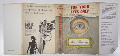 Lot 259 - IAN FLEMING - JAMES BOND - FOR YOUR EYES ONLY (1960 ) UK FIRST EDITION.