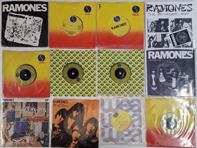 Lot 1042 - RAMONES - 7" COLLECTION