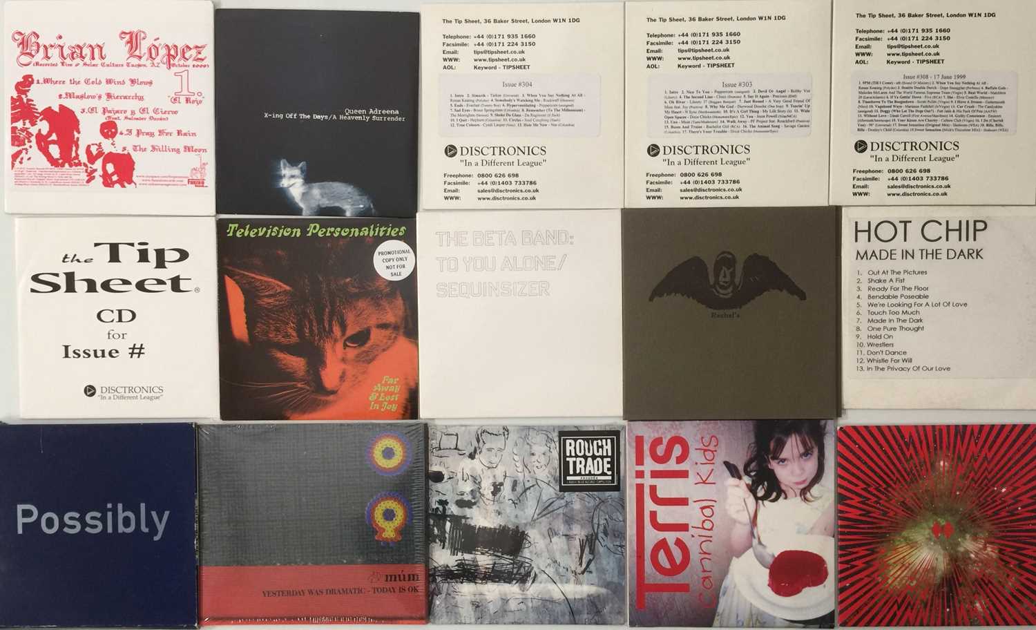 Lot 1093 - CD SINGLES / ALBUM SAMPLERS - CD COLLECTION