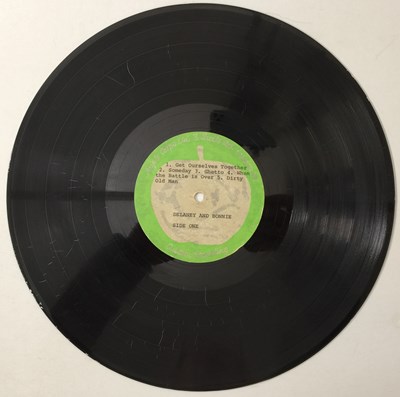 Lot 87 - DELANEY AND BONNIE - 'THE ORIGINAL DELANEY AND BONNIE' LP - ORIGINAL UK APPLE ACETATE RECORDING
