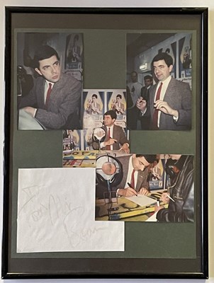 Lot 309 - ROWAN ATKINSON / MR BEAN SIGNED ITEMS