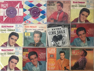 Lot 1104 - ELVIS PRESLEY - LP/7" COLLECTION