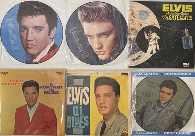 Lot 1104 - ELVIS PRESLEY - LP/7" COLLECTION