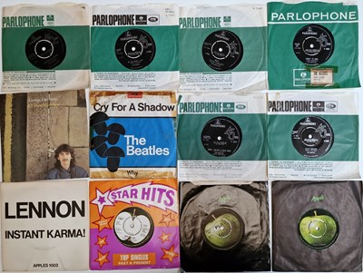 Lot 1122 - THE BEATLES/SOLO - 7" COLLECTION (WITH MY SWEET LORD DEMO)