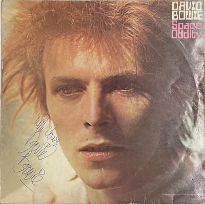 Lot 424B - DAVID BOWIE - SIGNED SPACE ODDITY LP.