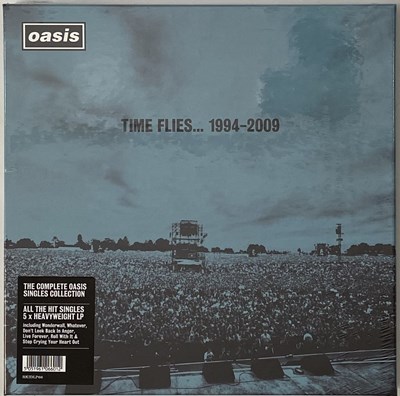 Lot 1130 - OASIS - TIME FLIES... 1994-2009 5LP BOX SET (NEW & SEALED - RKIDLP66)