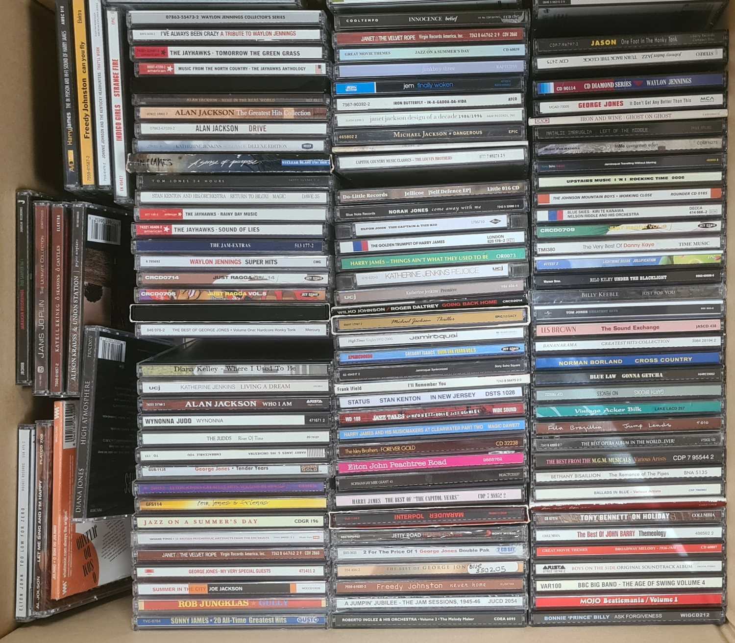 Estate Lot Of 40+ Years Music CDs - Classic Rock, Blues, Country - Huge Variety Collection