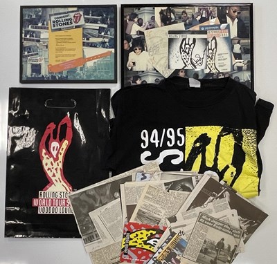 Lot 307 - ROLLING STONES SIGNED ITEMS AND CONCERT MEMORABILIA