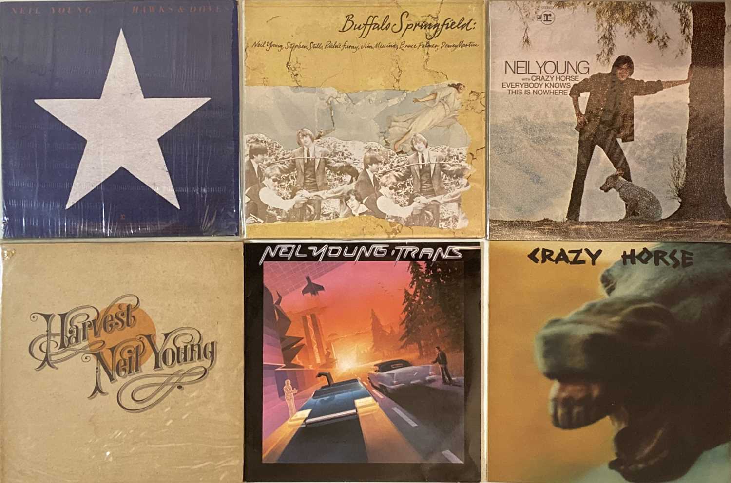 Lot 835 - Neil Young and Related - LP Collection