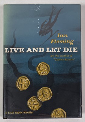 Lot 196 - IAN FLEMING - JAMES BOND - LIVE AND LET DIE (1955) US FIRST EDITION.