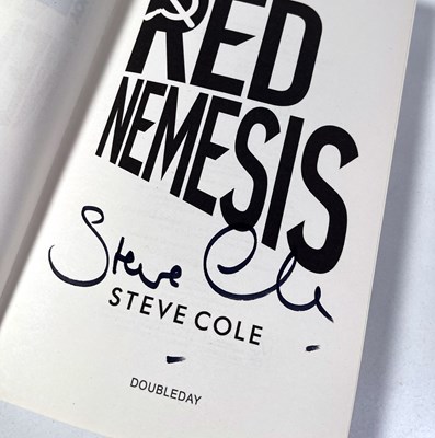 Lot 16 - STEVE COLE - YOUNG BOND SERIES - TWO SIGNED FIRST EDITION BOOKS.