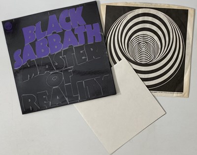 Lot 12 - BLACK SABBATH - MASTER OF REALITY LP (ORIGINAL UK PRESSING WITH POSTER - 6360 050)