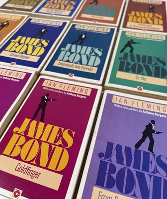 Lot 45 - IAN FLEMING - JAMES BOND - 1988 CORONET BOOKS SET.