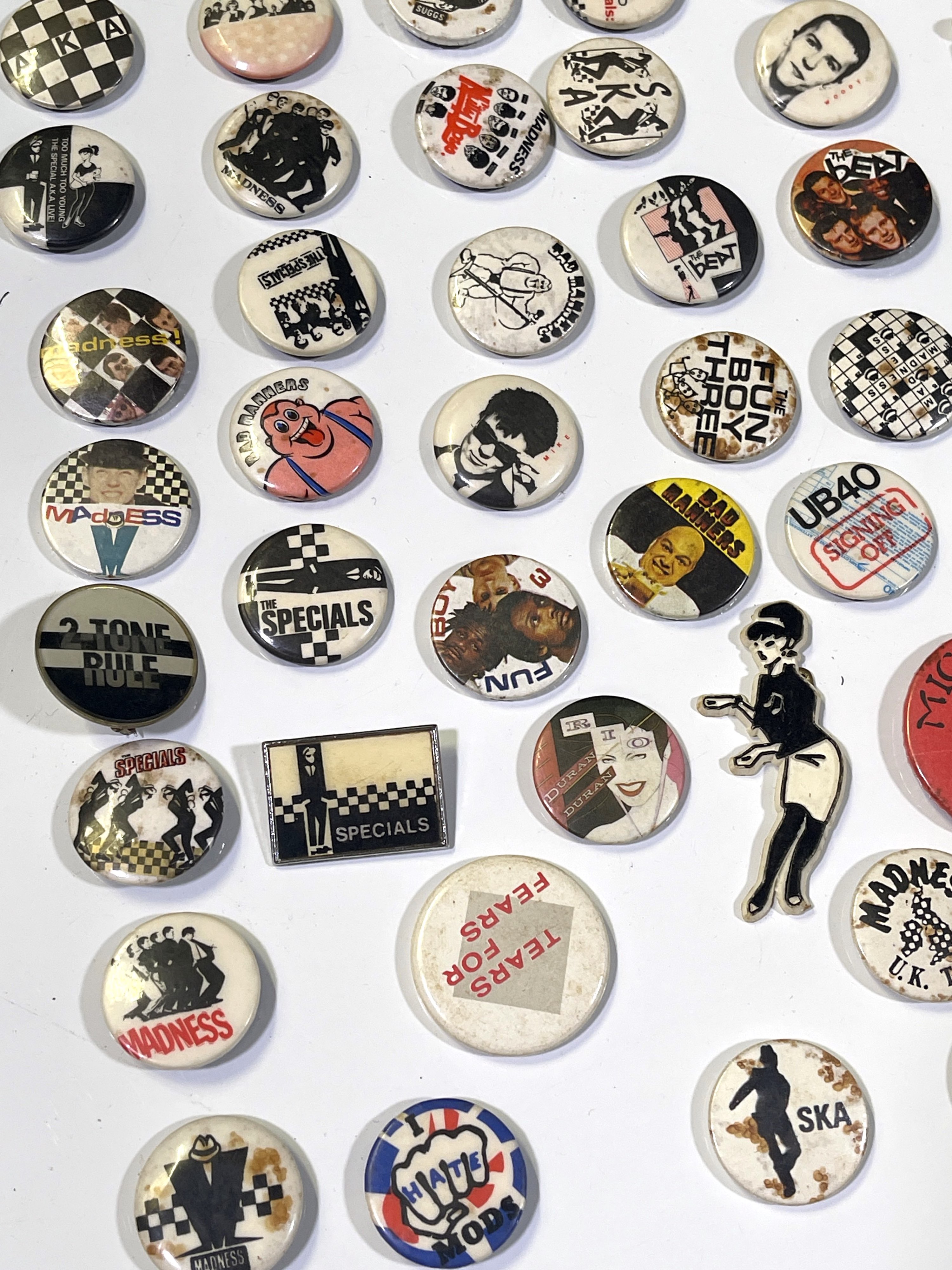 Lot 2 - TWO TONE / SKA / PUNK - ORIGINAL BADGE
