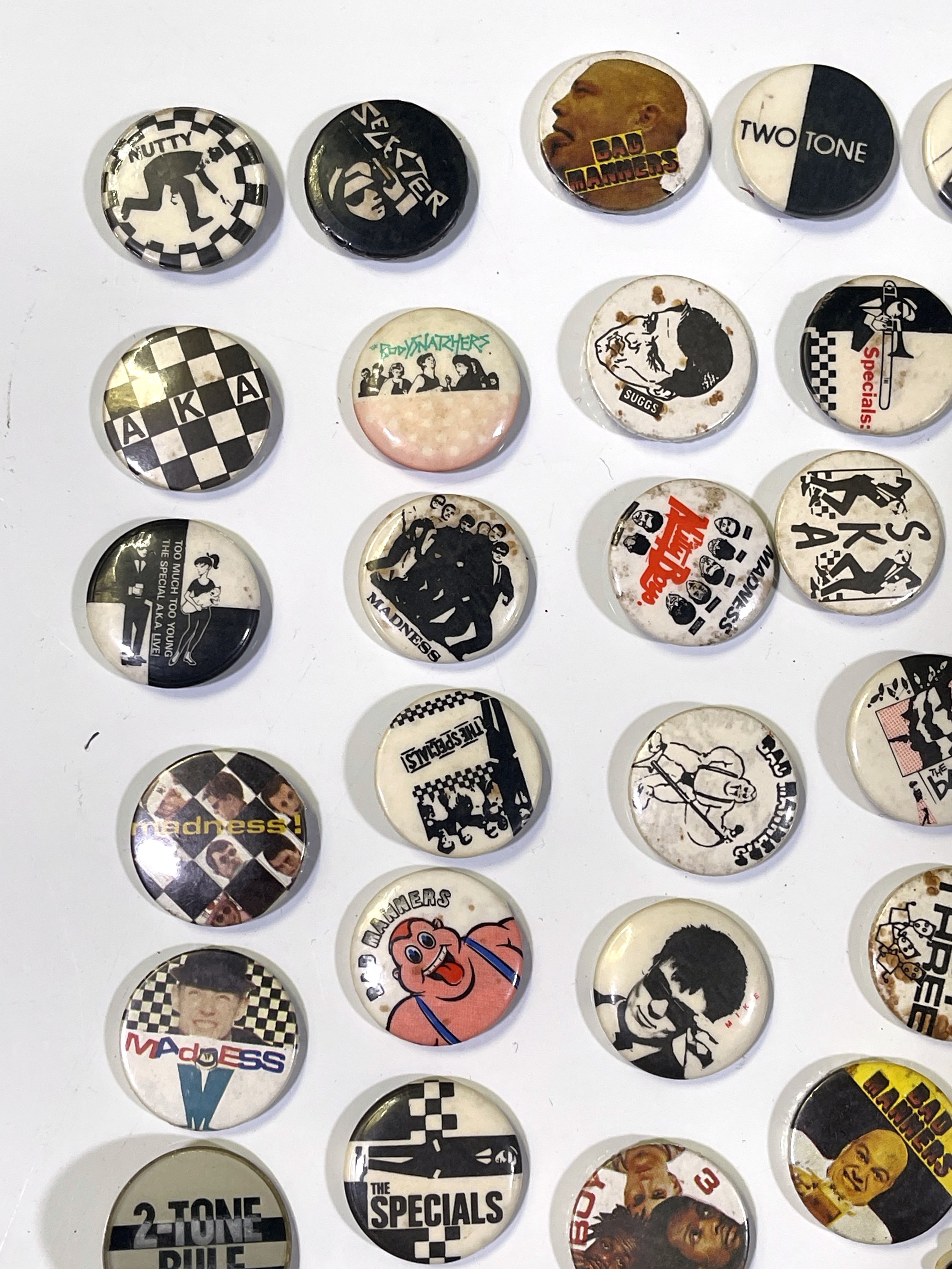 Lot 2 - TWO TONE / SKA / PUNK - ORIGINAL BADGE