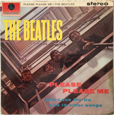 Lot 85 - THE BEATLES - PLEASE PLEASE ME LP (ORIGINAL UK STEREO 'BLACK AND GOLD' - PCS 3042)