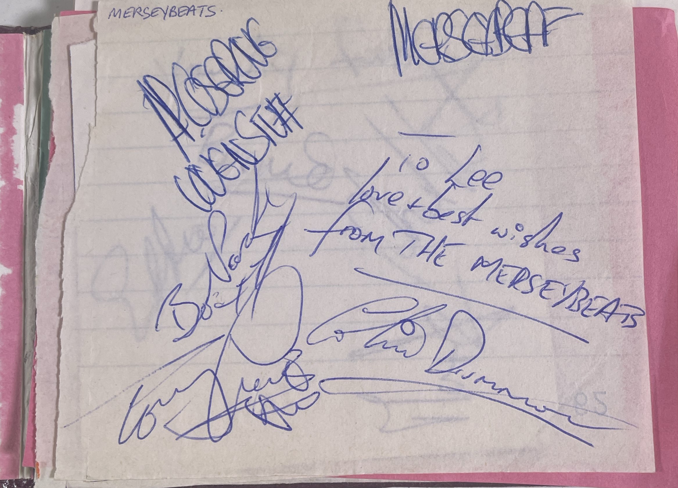 Lot 14 AUTOGRAPH BOOKS AND SIGNED MEMORABILIA.