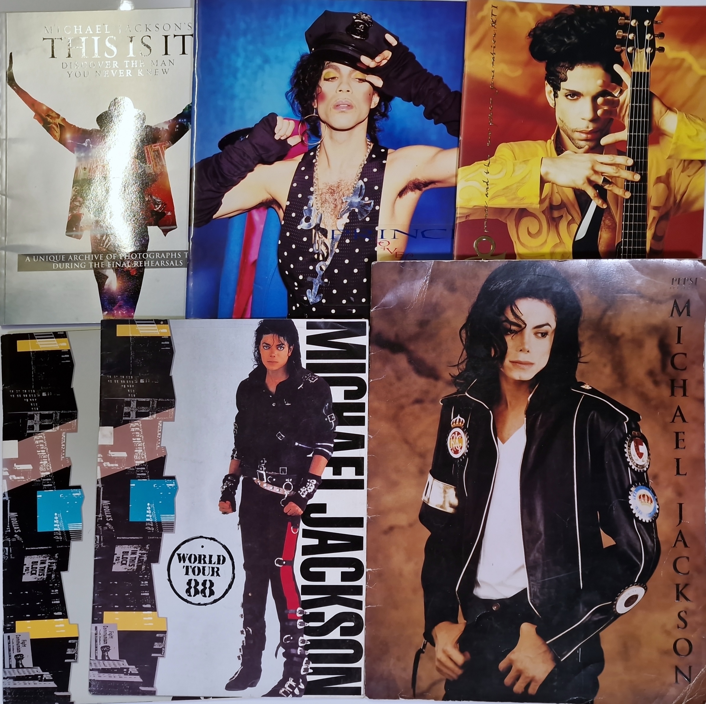 Lot 19 - MICHAEL JACKSON / PRINCE - CONCERT TICKETS