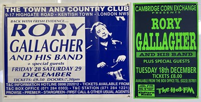 Lot 158 - RORY GALLAGHER - PAIR OF CONCERT POSTERS.