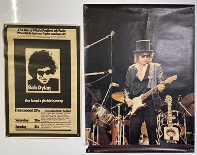 Lot 159 - BOB DYLAN POSTER COLLECTION INC UK QUADS.