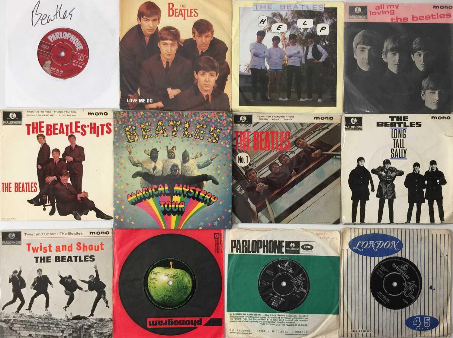 Lot 37 - THE BEATLES - 7" COLLECTION