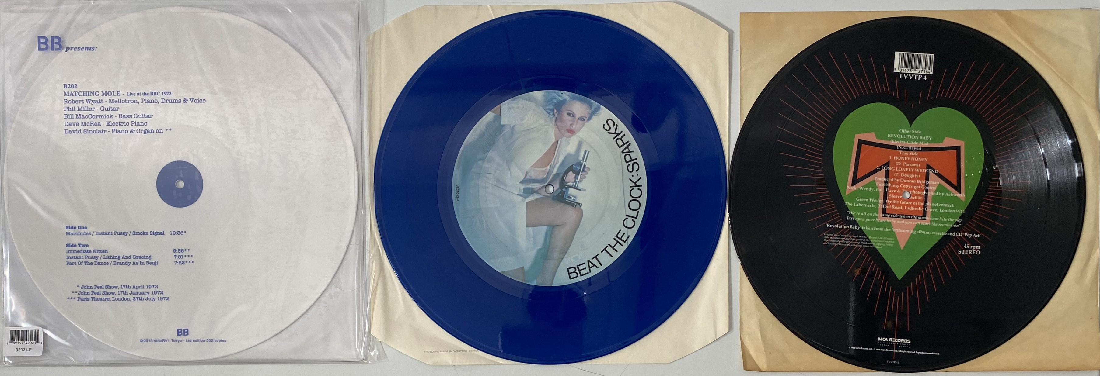 Lot 79 - COLOURED/SHAPED/PICTURE DISCS (7