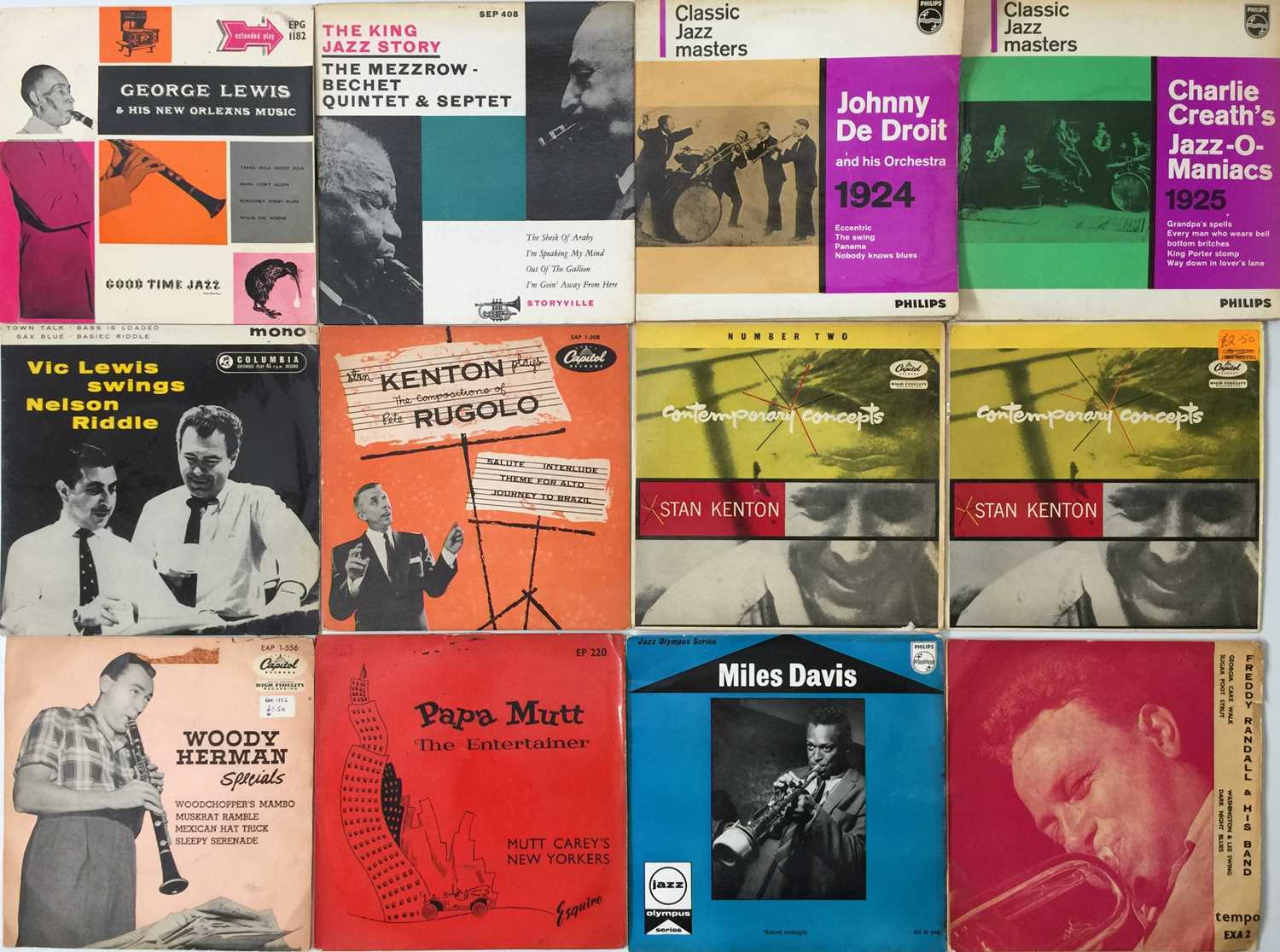 Lot 48 - JAZZ - EP / 7" COLLECTION