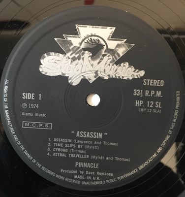 Lot 1018 - Pinnacle - Assassin LP (Original UK Pressing - Stag Music HP 12S)