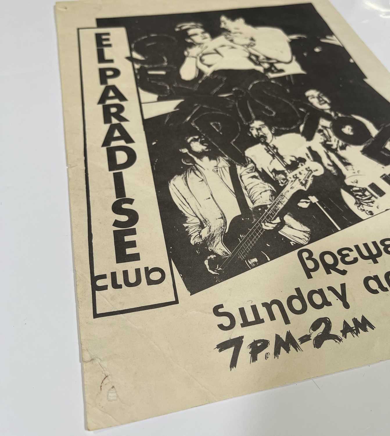 Lot 91 The Sex Pistols Original 1976 El Paradiso