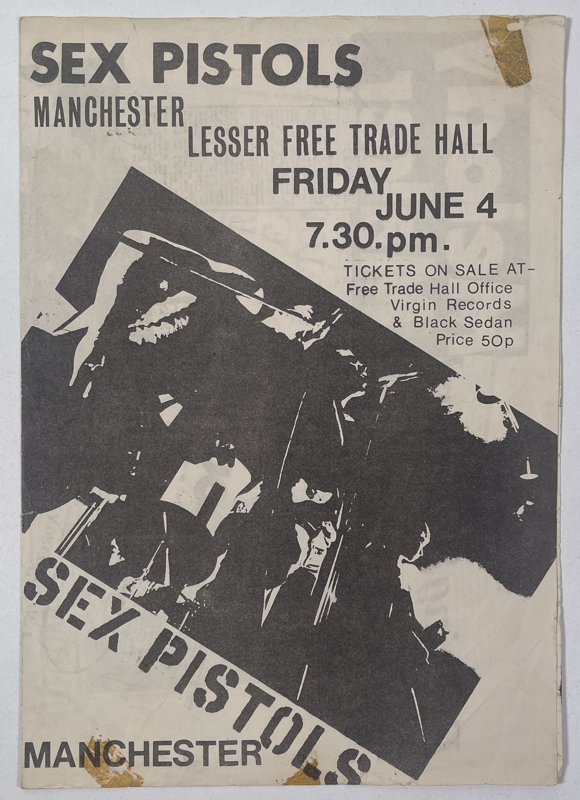 Lot 89 - THE SEX PISTOLS - ORIGINAL MANCHESTER FREE