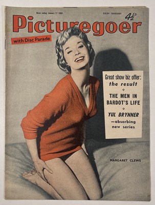 Lot 94 - THE SEX PISTOLS - JAMIE REID- ORIGNAL PICTUREGOER MAGAZINE WITH 'FUCK FOREVER' COVER.