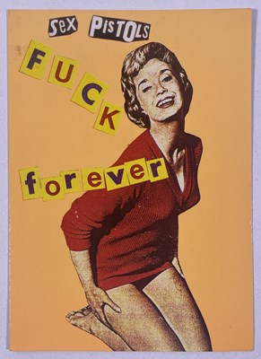 Lot 94 - THE SEX PISTOLS - JAMIE REID- ORIGNAL PICTUREGOER MAGAZINE WITH 'FUCK FOREVER' COVER.
