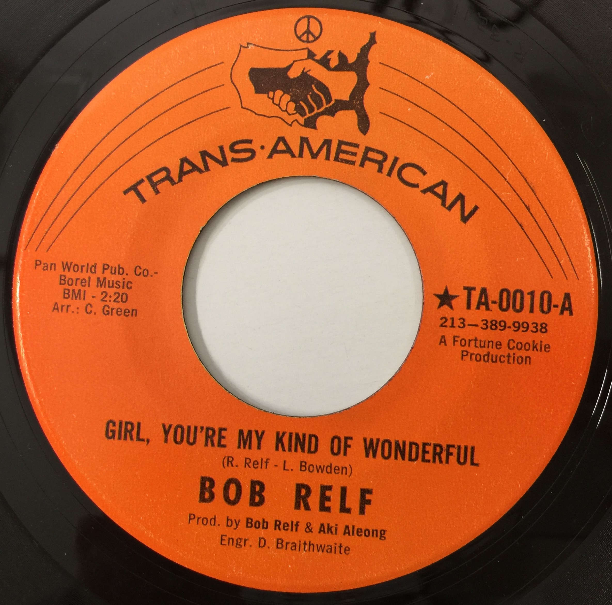 Lot 203 - BOB RELF - BLOWING MY MIND TO PIECES 7