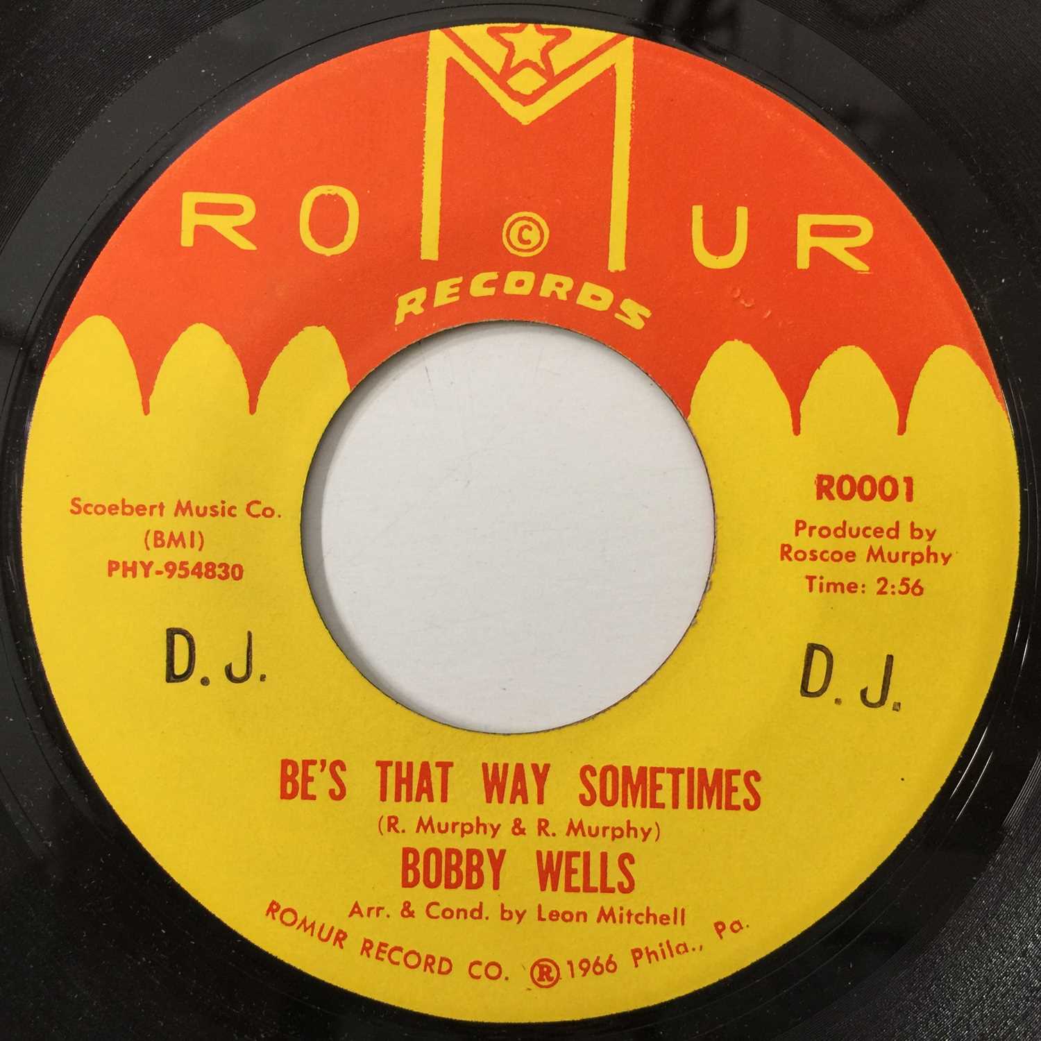 Lot 8 - BOBBY WELLS - BE'S THAT WAY SOMETIMES 7