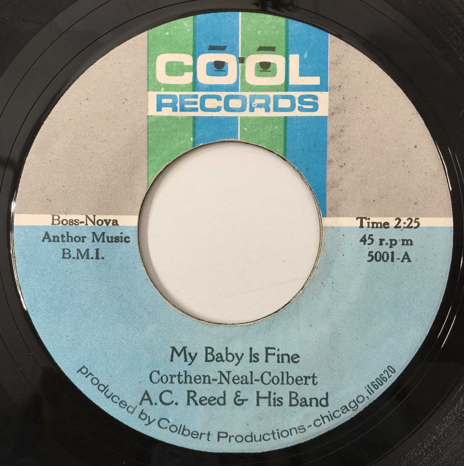 Lot 9 - A.C. REED & HIS BAND - MY BABY IS FINE/ MY