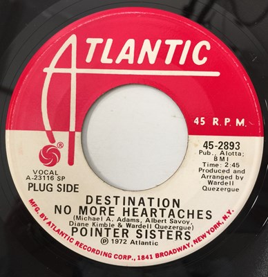 Lot 211 - POINTER SISTERS - SEND HIM BACK 7" (ATLANTIC 45-2893, PROMO)